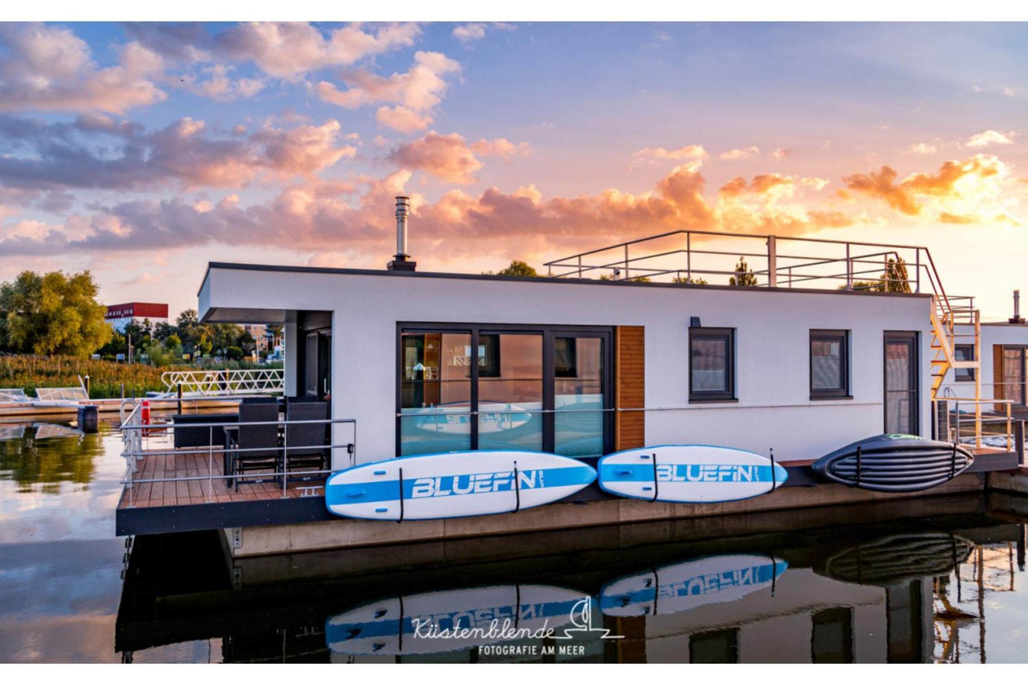 فيلا Ostsee Hausboot - Arielle Lp15 ريبنيتس-دامغارتن المظهر الخارجي الصورة